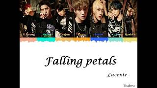 LUCENTE (루첸트) – 'FALLING PETALS' (꽃잎) Lyrics [Color Coded_Han_Rom_Eng]