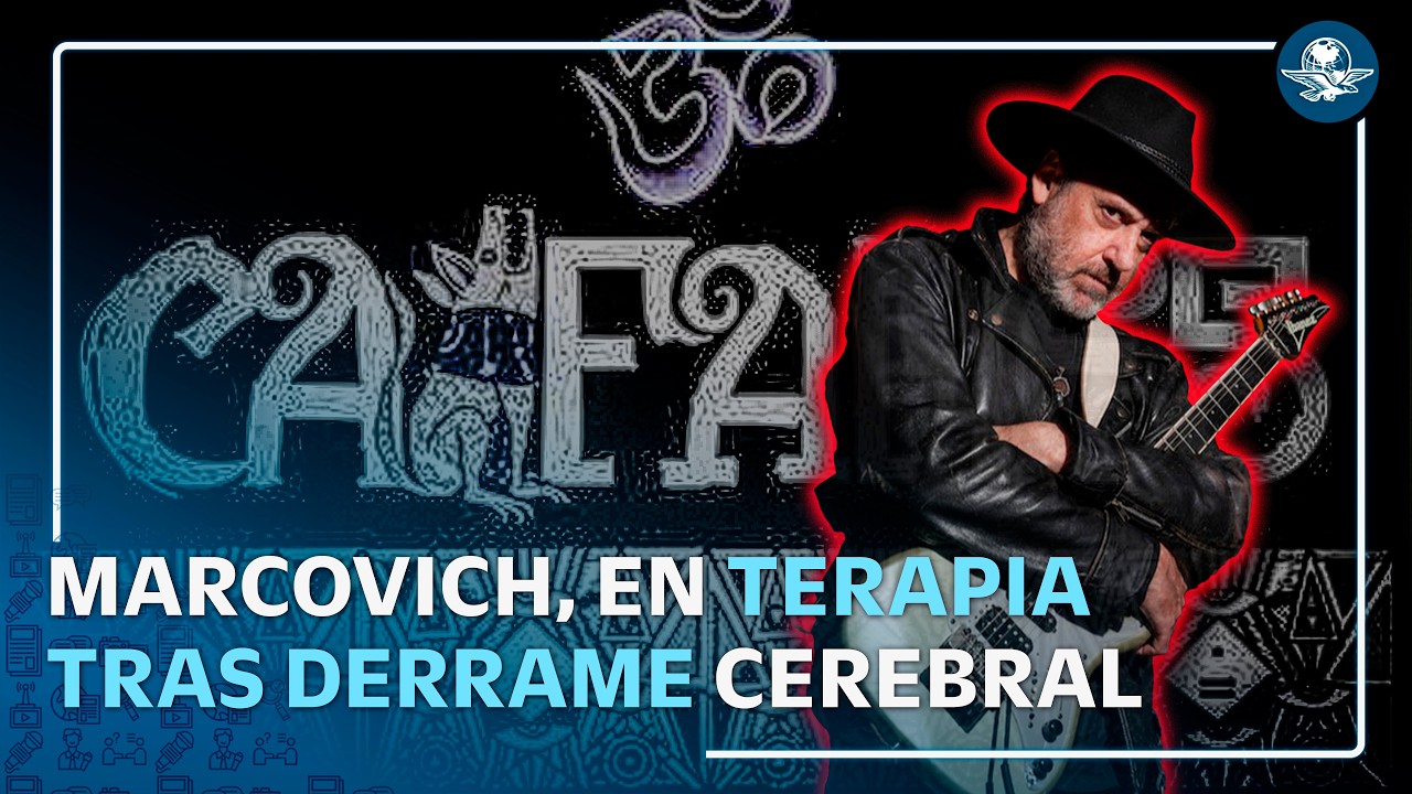 Alejandro Marcovich, exintegrante de Caifanes,  está en coma por derrame cerebral