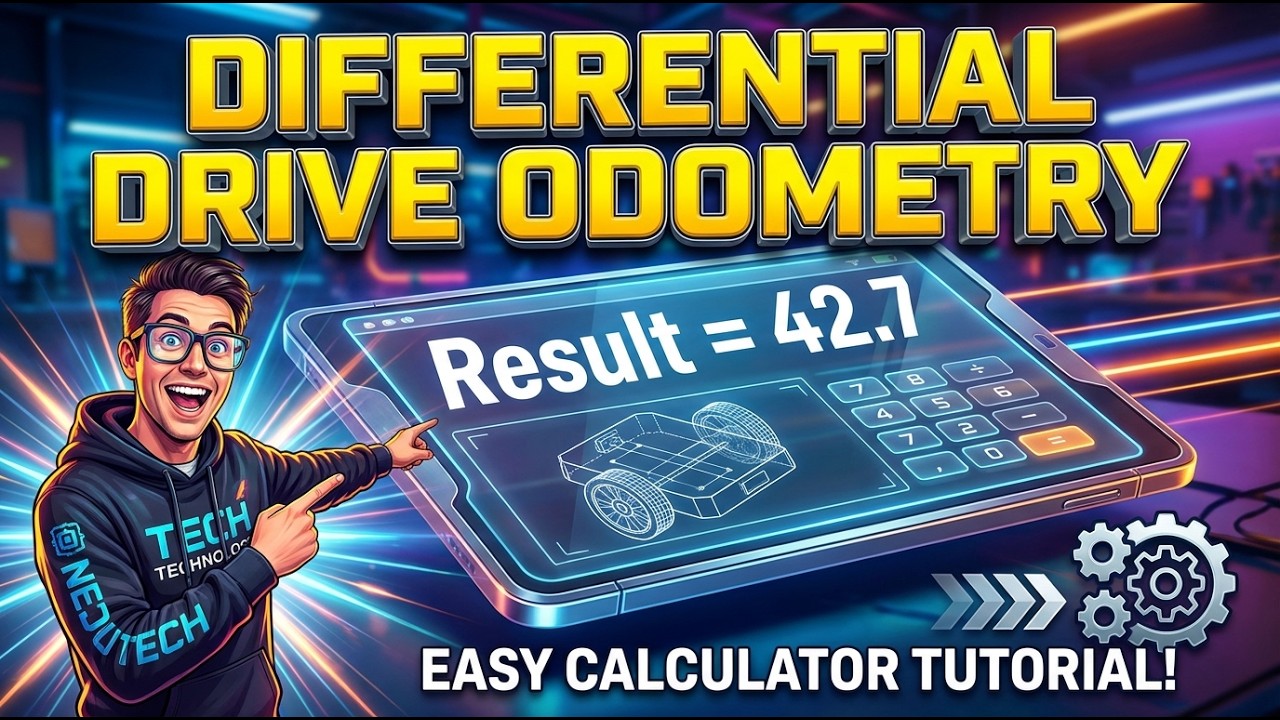 Differential Drive Odometry Calculator