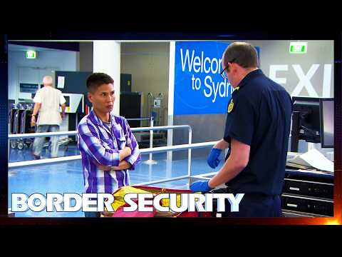Alarming Swab Test Uncovers Travel's Criminal Past | FULL EPISODES | Border Security Australia