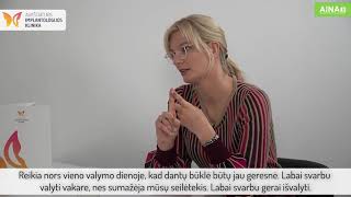 Kasdieninė dantų priežiūra