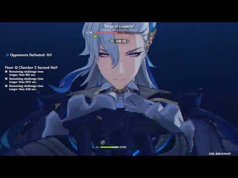 4.1 Abyss C0 Ayaka C0 Neuvillette R1 Ballad of Boundless Blue (No 5-star weapon, chamber buff only)