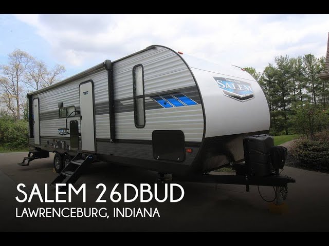 A photo of this 2022 Forest River Salem 26DBUD