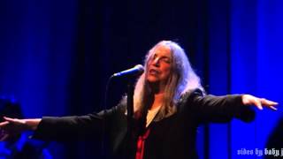 Patti Smith-BIRDLAND-Live @ The Fillmore, San Francisco, CA, December 30, 2015-69th Birthday-Horses