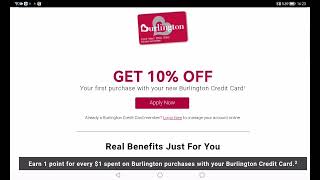 Burlington Coat Factory Credit Card Login - Review 💳⏬👇