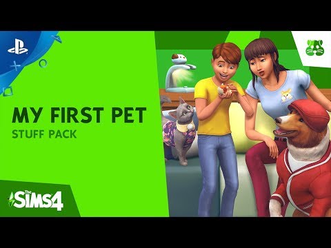 The Sims 4 | My First Pet Stuff: Official Trailer | PS4