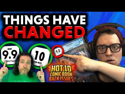 High Grade Comics Are CHANGING. ?| Hot10 Comic Book Back Issues ft. @GemMintCollectibles