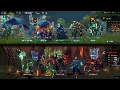 Let's Play - Dota 2, VGJ Thunder vs Fnatic (16 August 2018), The International 2018