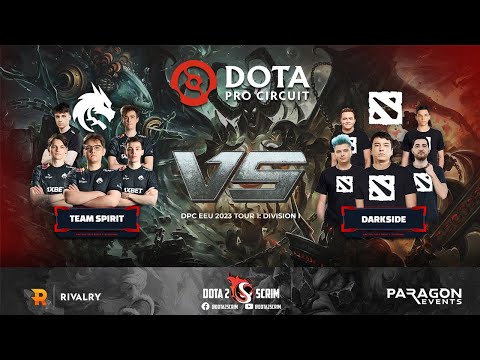 Team Spirit vs Darkside - DPC EEU 2023 Tour 1: Division I - Game Highlights - BO3