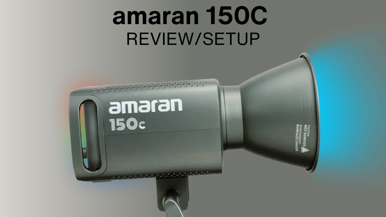 amaran 150c RGBWW Light: Review & Setup