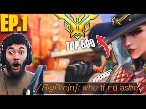 Unranked To Top 500 ASHE ONLY! - EP. 1