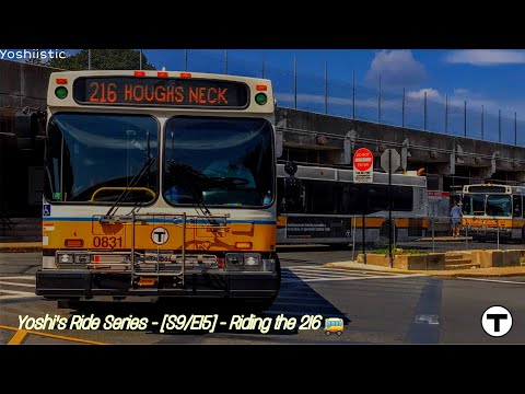 Water Witching | Yoshi's Ride Series {S9-E15} - Riding the 216 🚌 - {MBTA}