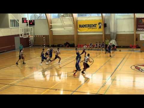EYBL U17, Turu West Coast All-Stars - BS Jurmala, II veerandaeg, 17.01.2015, Jõhvi