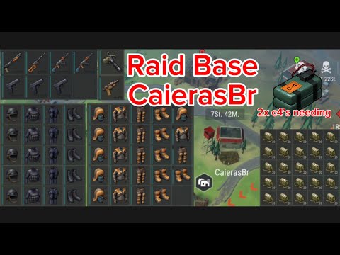 LDOE Raid Base CaierasBr | LAST DAY ON EARTH | ldoe | 2x c4’s needing