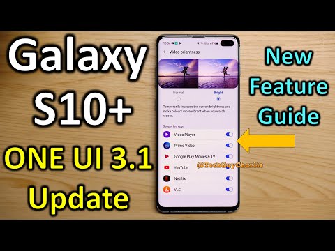 Galaxy S10+ One UI 3.1 New Features and Changes