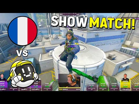 FUNNIEST SHOWMATCH with s1mple, kennyS.. - Team FRANCE vs DreamTeam - BLAST Paris Major 2023 - CSGO