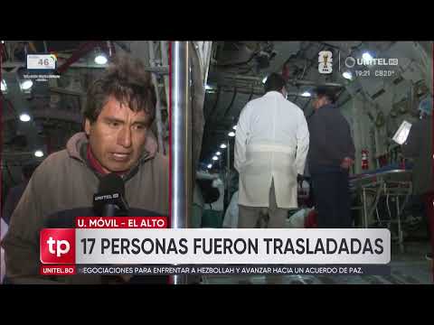 17 heridos del bus embarrancado en Apolo llegan a La Paz