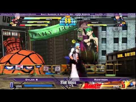 Salty Runback 4 MvC3 Singles   Dylan S vs Rowtron