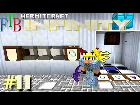Minecraft Mods - FTB Infinity Ep. 11 - AE2 In Style !!! ( HermitCraft Modded Minecraft )