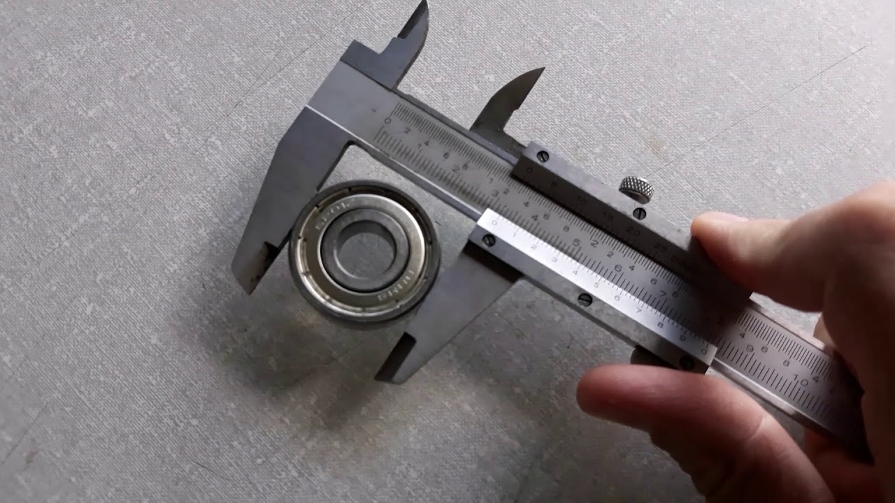 Como medir um rolamento com o paquímetro? Aprenda de maneira simples!!!