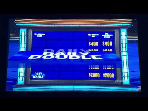 Double Jeopardy, Amy Schneider Day 3 - 3rd Daily Double BACKFIRE (11/19/21)