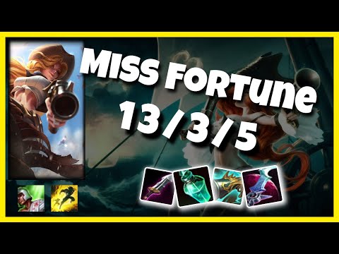 Miss Fortune vs Kai'Sa NA Challenger BOT (13/3/5) Gameplay Replay - Patch 10.24