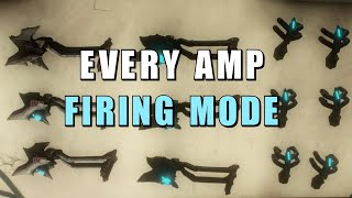 [Warframe] Every amp firing mode (with some details)