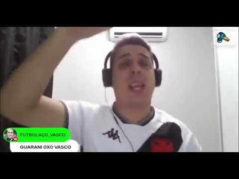 VASCAÍNO PISTOLA COM CANO PERDENDO PÊNALTI E VASCO TOMANDO GOL NA SEQUÊNCIA