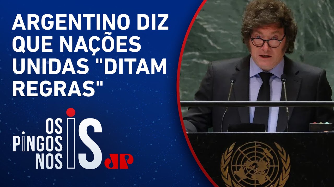 Milei critica ONU em discurso na organização: "Impõe agenda ideológica aos países"