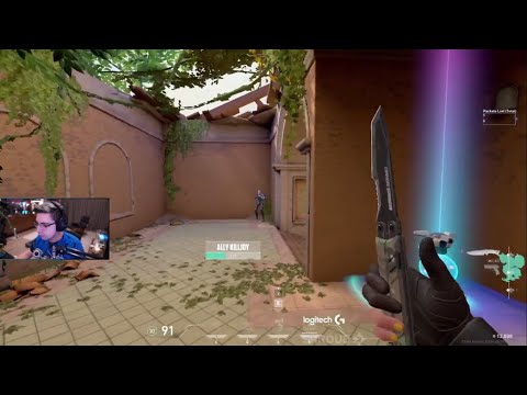 Shroud Play Against Bots in The Range