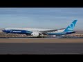 Boeing 777x action in Billings! One of the beautiful Boeing 777x touch and go, landing, and take off