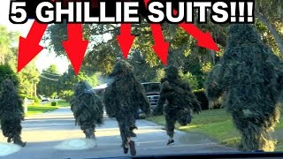 GHILLIE SUIT DING DONG DITCH PRANK 2016!!! Ft. FaZe Tfue | JOOGSQUAD PPJT