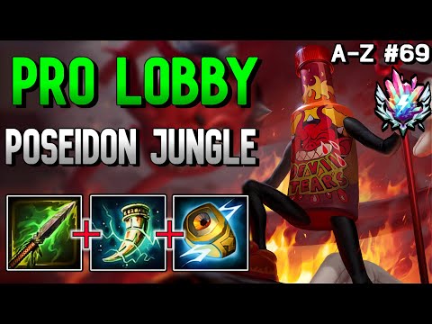 MOST UNDERRATED JUNGLER! - Smite 2 Poseidon A-Z #69 Jungle Gameplay Deity Ranked