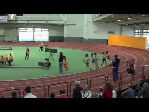 2014 WMA World Indoor - Budapest - Final 400  W45 2 - 30/03/2014