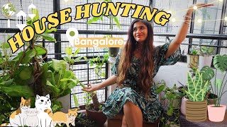 House Hunting (+ Tour) in Bangalore | Exact rents | Rental Apartment | Broker | 