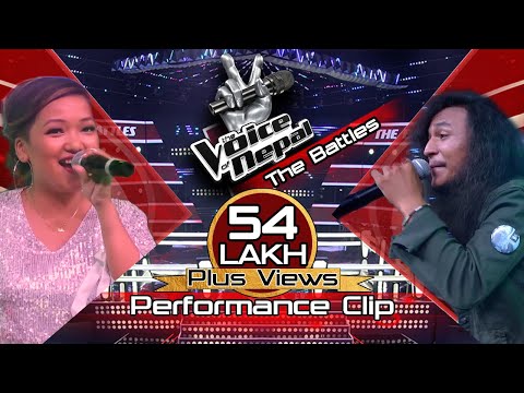 Yankee Yolmo Vs Anish Maharjan "Sadhai Sadhai" - The Battles - The Voice of Nepal Season 2 - 2019