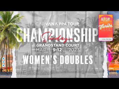 Red Clay Hot Sauce Florida Open - Women's Doubles - Championship Match