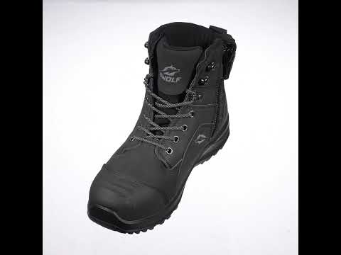 Работни обувки, Високи работни обувки, FANTOM Hi S7L, цвят Черен