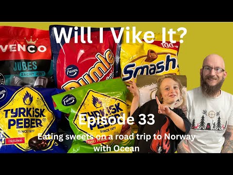 Eating sweets on a road trip to Norway with Ocean - Episode 33