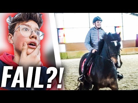 Lea REITET ihr eigenes PFERD das ERSTE MAL!