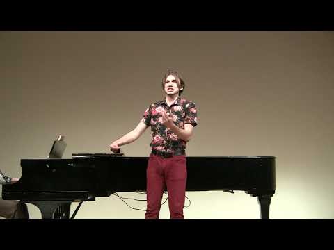 Josh Brock singing Mein! by Franz Schubert