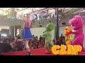 Barney And His Friends Sings And Dances At One KM Mall CLIP SUBSCRIBE