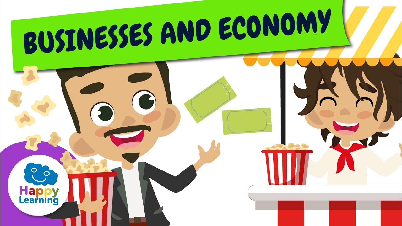 🏢📊 What Are COMPANIES and How do they work? | Economics Explained for Kids | @HappyLearningEN