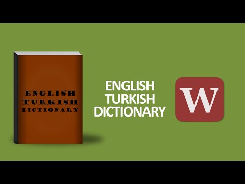İngilizce -Türkçe Sözlük (Telaffuzları ile) - W - / English - Turkish Dictionary - W -