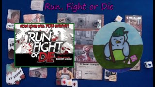 Run, Fight or Die - Board Game Playthrough