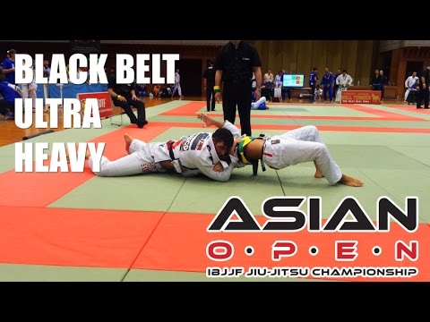 Asian Open 2014 - Black belt adult - Ultra Heavy weight Final