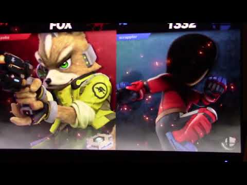 pokepen (Fox) vs. FireThePyro (Mii Brawler) - Winners Quarters - Pub Brawl 18