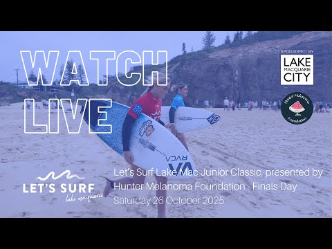 Let's Surf Lake Mac Junior Classic, presented by Hunter Melanoma Foundation - Finals Day