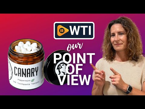 Canary Peppermint Toothpaste Tablets - WTI product video review