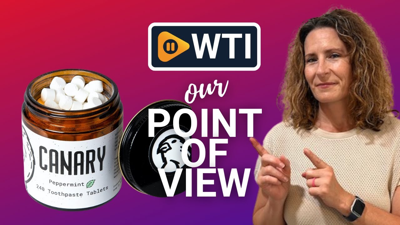 Canary Peppermint Toothpaste Tablets | Our Point Of View